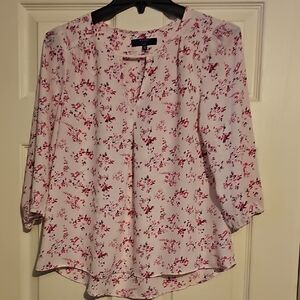 Floral Pink Women's Top